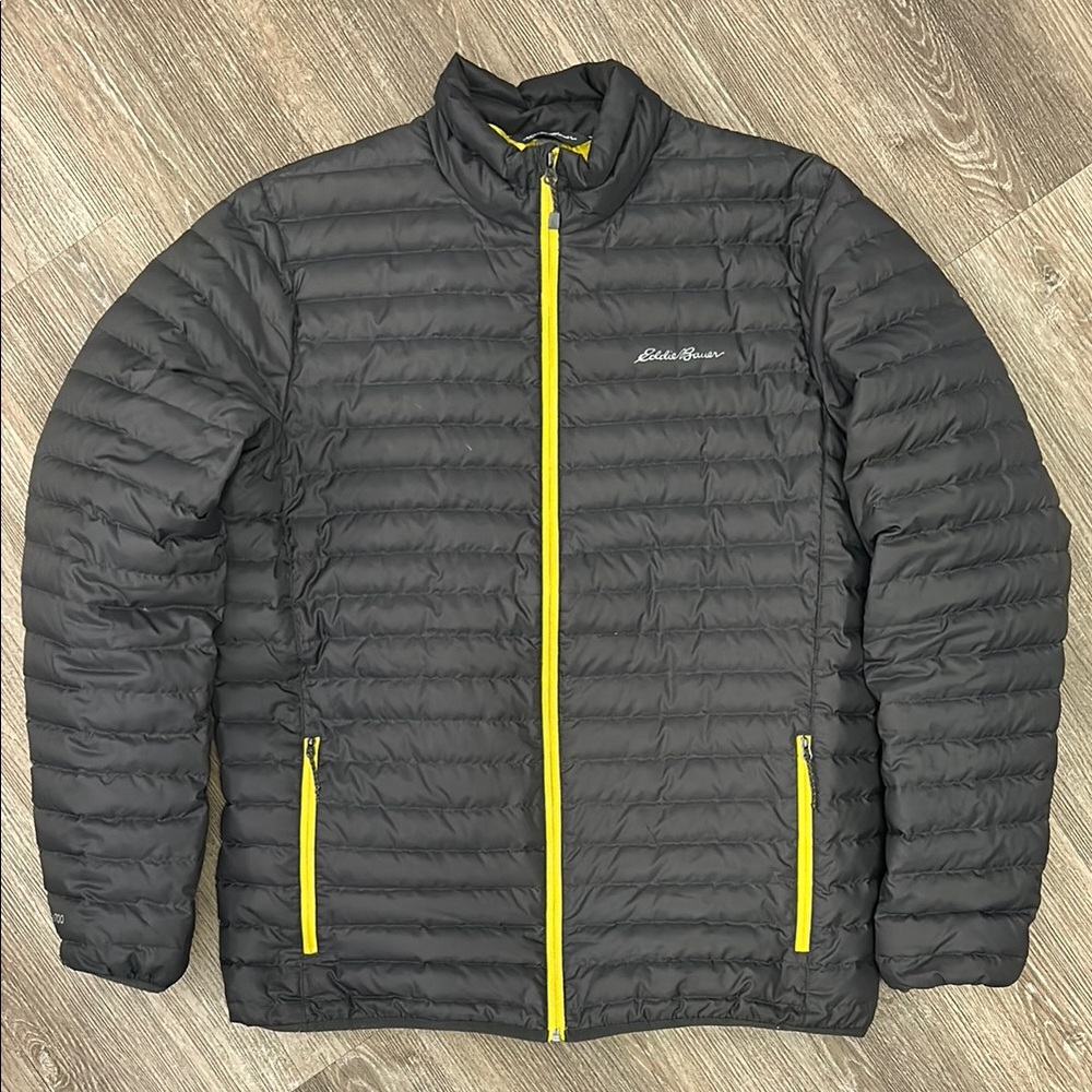 Eddie Bauer Men's Black Puffer Jacket
